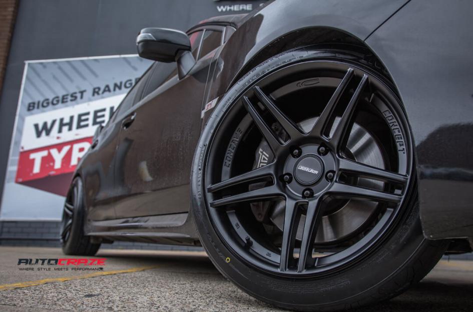SUBARU WRX CC03R  MATTE BLACK